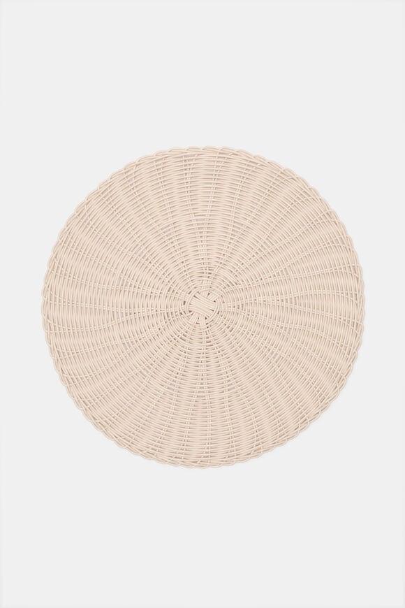 Nori Placemat Set of 4  Egg Shell  hi-res