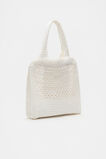 Woven Tote  White  hi-res