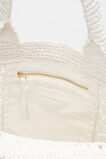 Woven Tote  White  hi-res