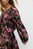 Silk Floral Square Neck Blouse  Floral Multi  hi-res