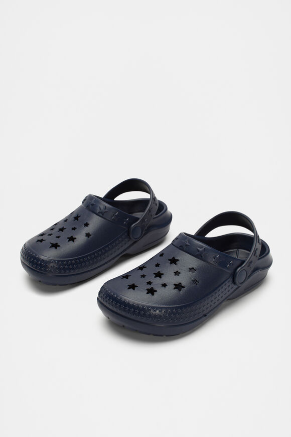 Star Moulded Clog  Navy  hi-res