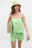 Linen Scoop Cami  Green Apple  hi-res