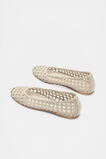 Eve Woven Ballet Flat  Cream  hi-res