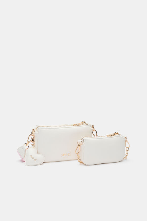 Hearts Hybrid Crossbody Bag  Classic Cream  hi-res