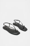 Chiara Flat Sandal  Black  hi-res