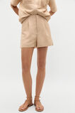 Tailored Pleat Short  Ecru  hi-res