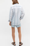 Linen Oversized Shirt  Bluebell Stripe  hi-res