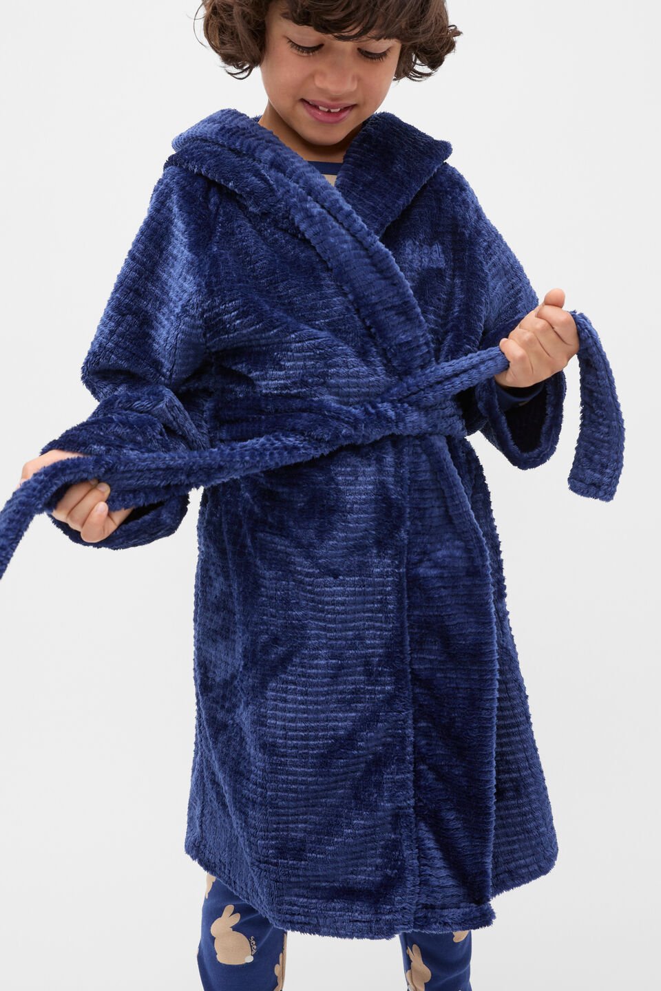 Lounge Robe  French Navy