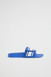 Stripe Rubber Slide  Deep Ocean  hi-res