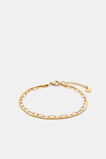 Waterproof Duo Chain Bracelet  Gold  hi-res