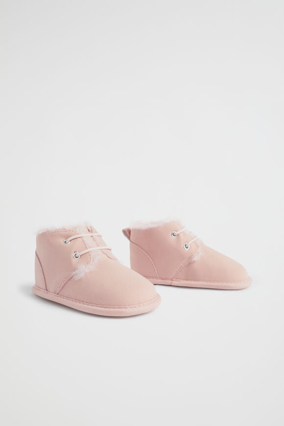 Fur Lined Bootie  Dusty Rose  hi-res