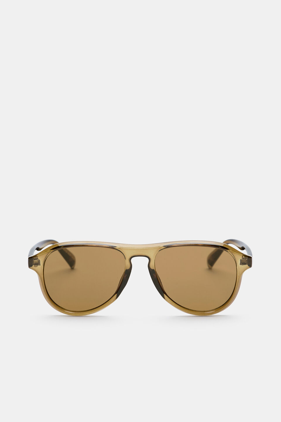 Pia Aviator Sunglasses  Gum Leaf