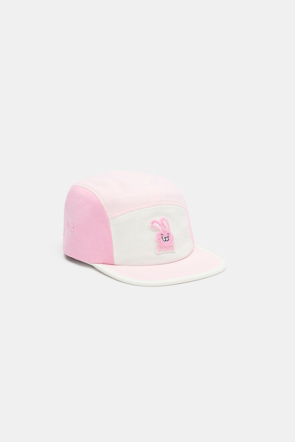 Bunny 5 Panel Cap  Pink Multi