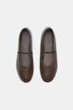 Ariel Ballet Flat  Chocolate  hi-res