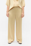 Satin Wide Leg Pant  Marzipan  hi-res