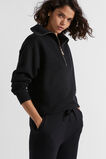 Core Heritage Half Zip Sweat  Black  hi-res