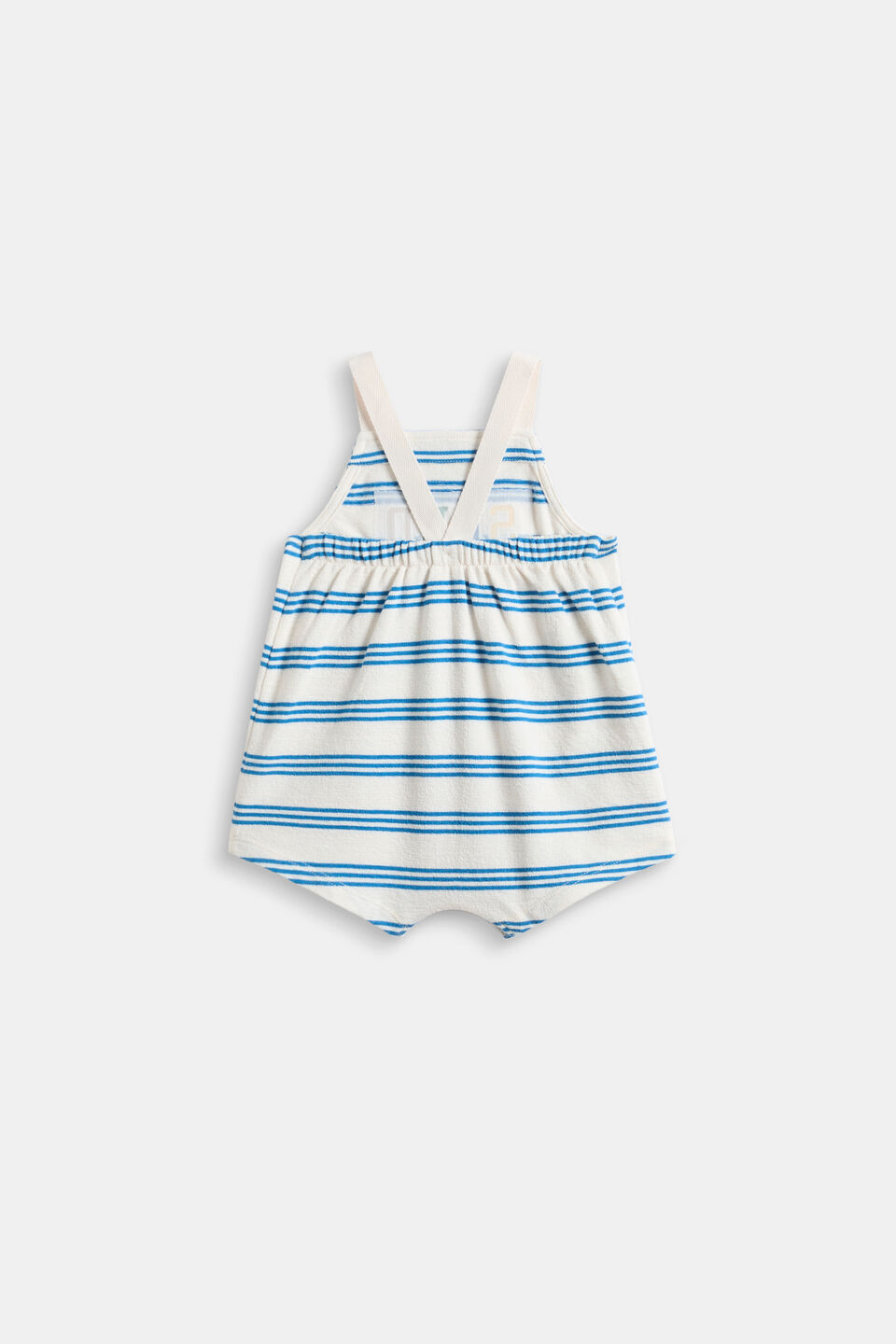 Stripe Romper  Captain Blue Stripe