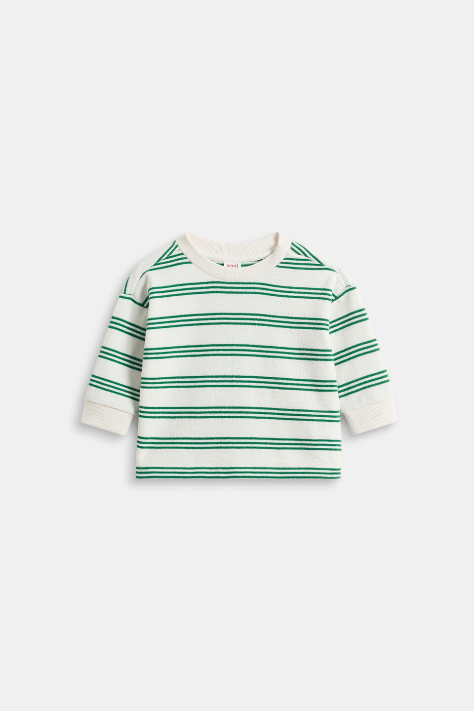 Stripe Sweat  Evergreen Stripe