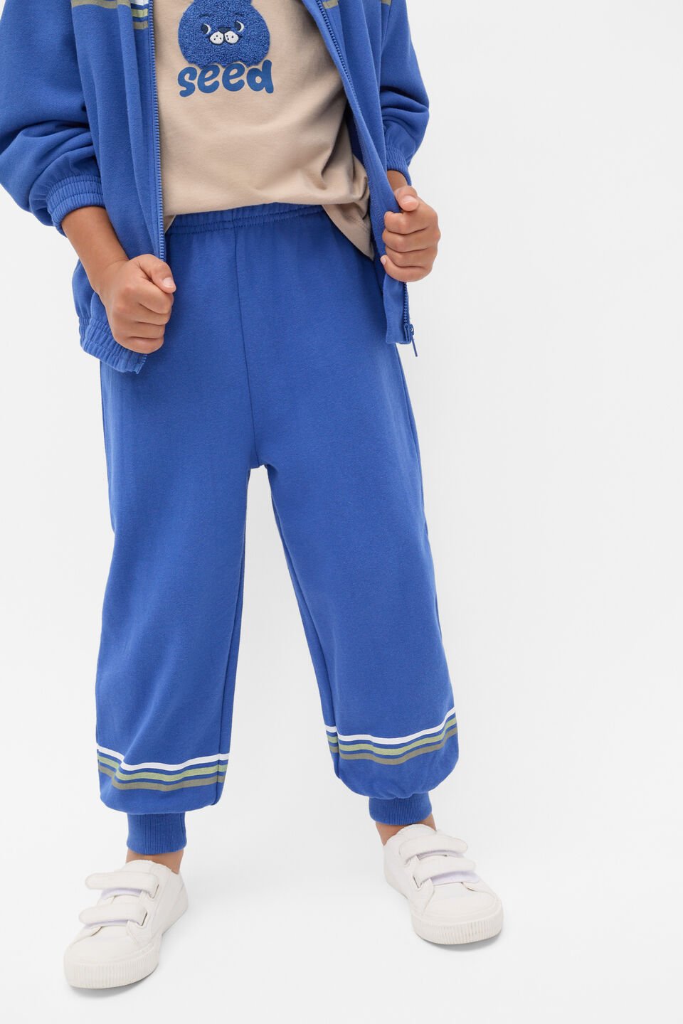 Bunny Track Pant  Mid Blue