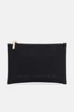 Knit Zip Purse  Black  hi-res