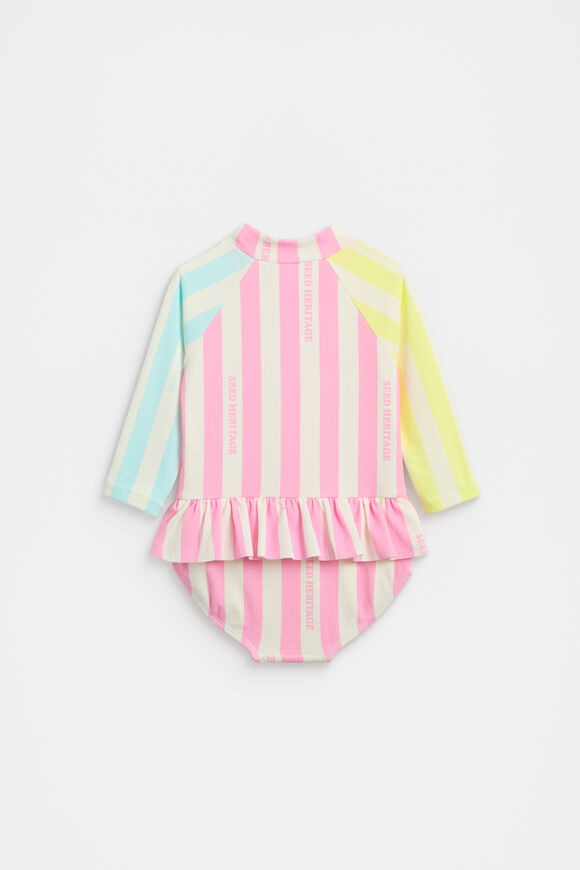Stripe Rashsuit  Multi  hi-res