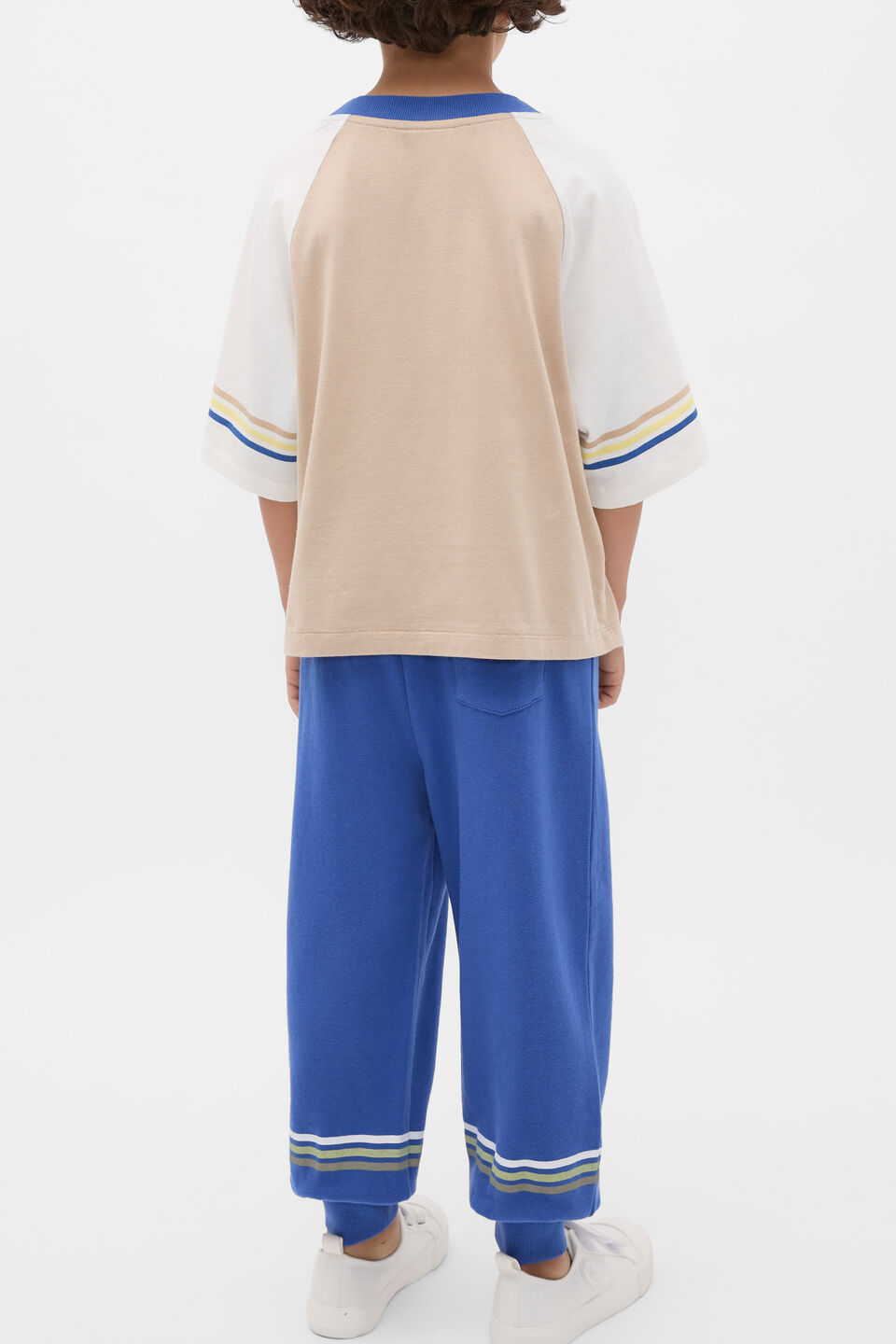 Bunny Raglan Tee  Milk Tea