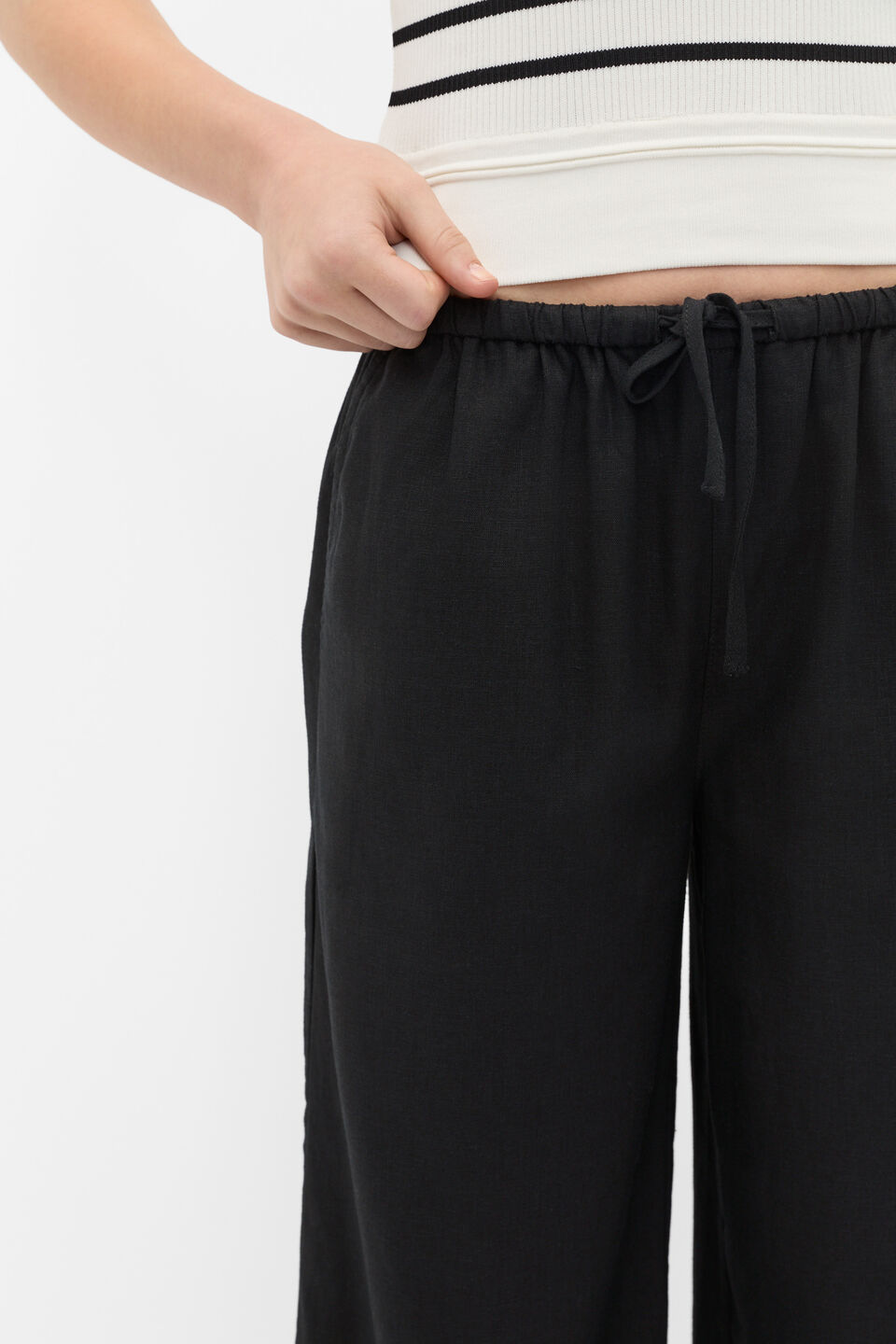 Pull On Pant  Black