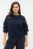 Lofty Crew Neck Knit  Twilight Blue  hi-res