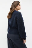 Lofty Crew Neck Knit  Twilight Blue  hi-res