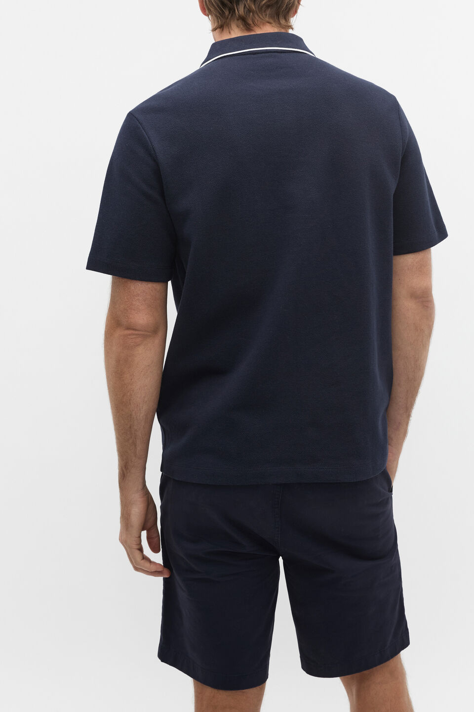 Pocket Polo Shirt  Midnight Blue