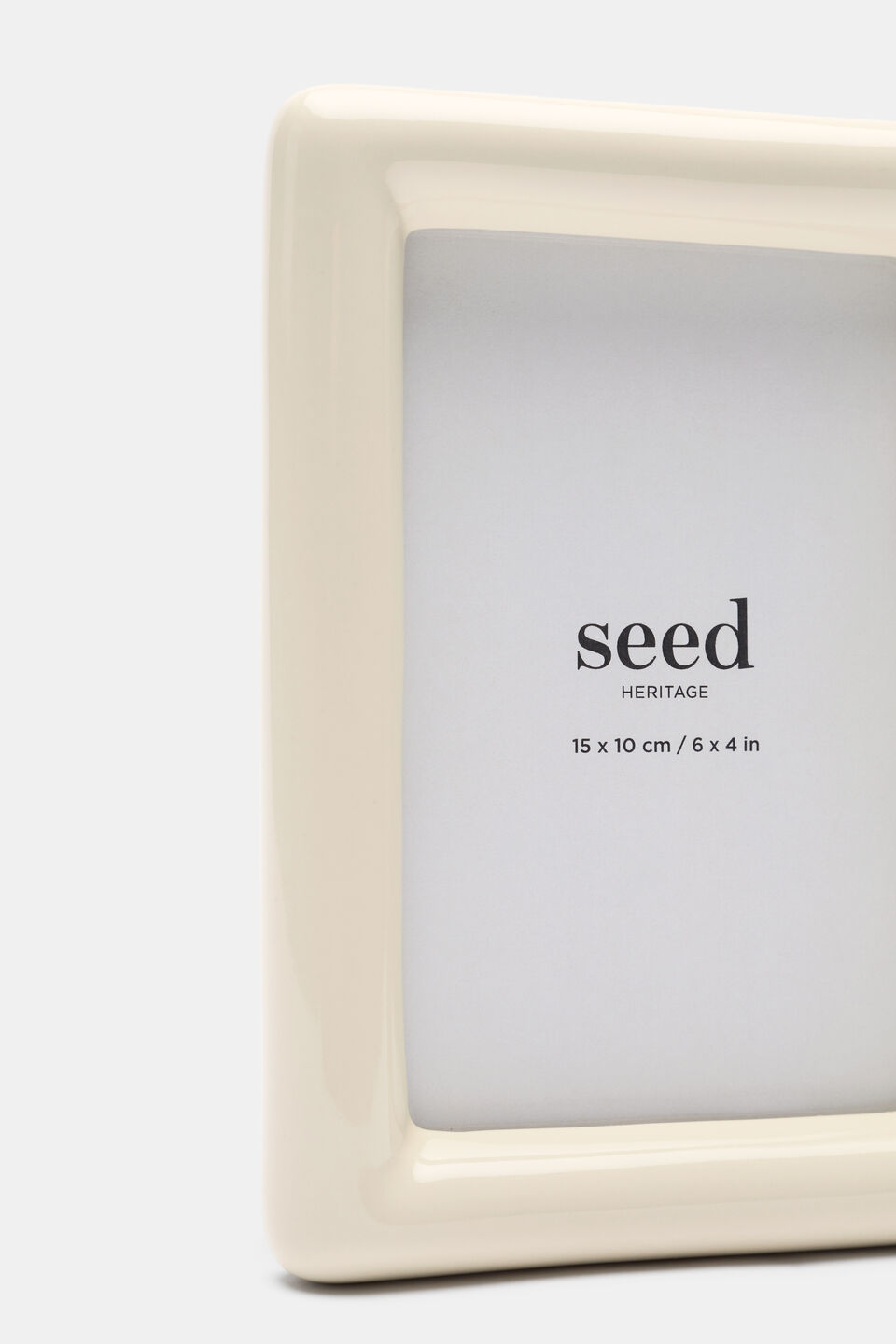 Sage Small Photo Frame  Egg Shell