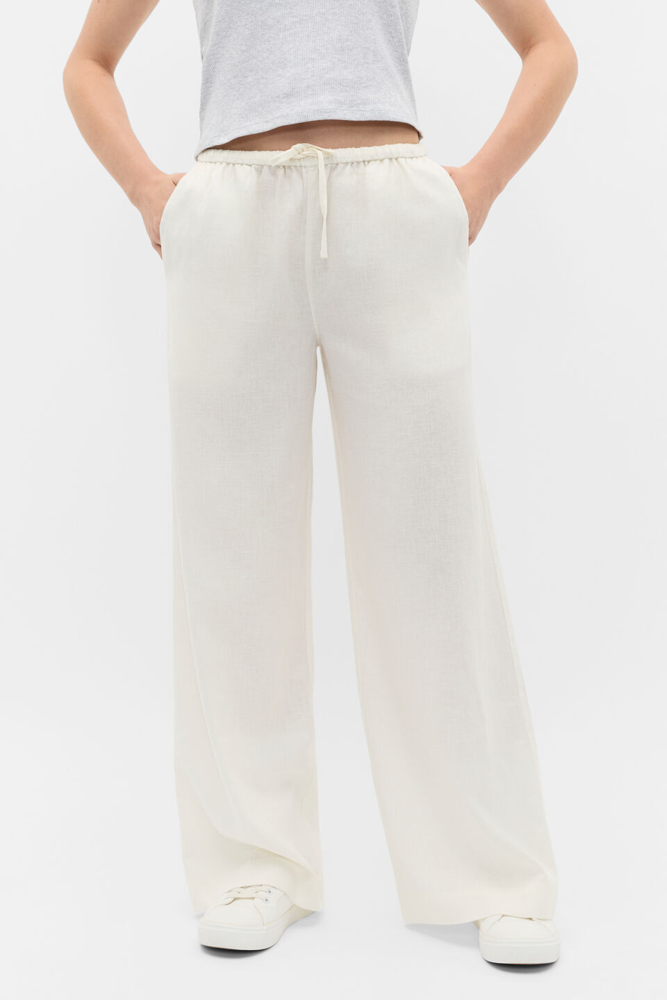 Pull On Pant  Classic Cream