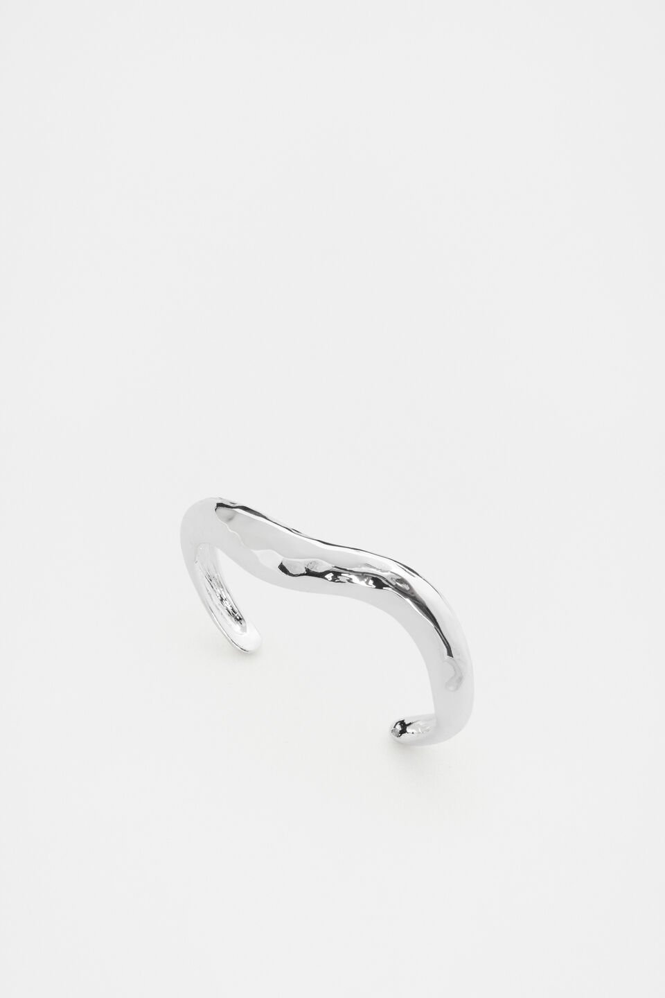 Wave Cuff  Silver