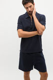 Half Zip Polo  Midnight Blue  hi-res