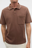 Pocket Polo Shirt  Cocoa  hi-res