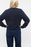 Lofty Button Knit Cardigan  Twilight Blue  hi-res