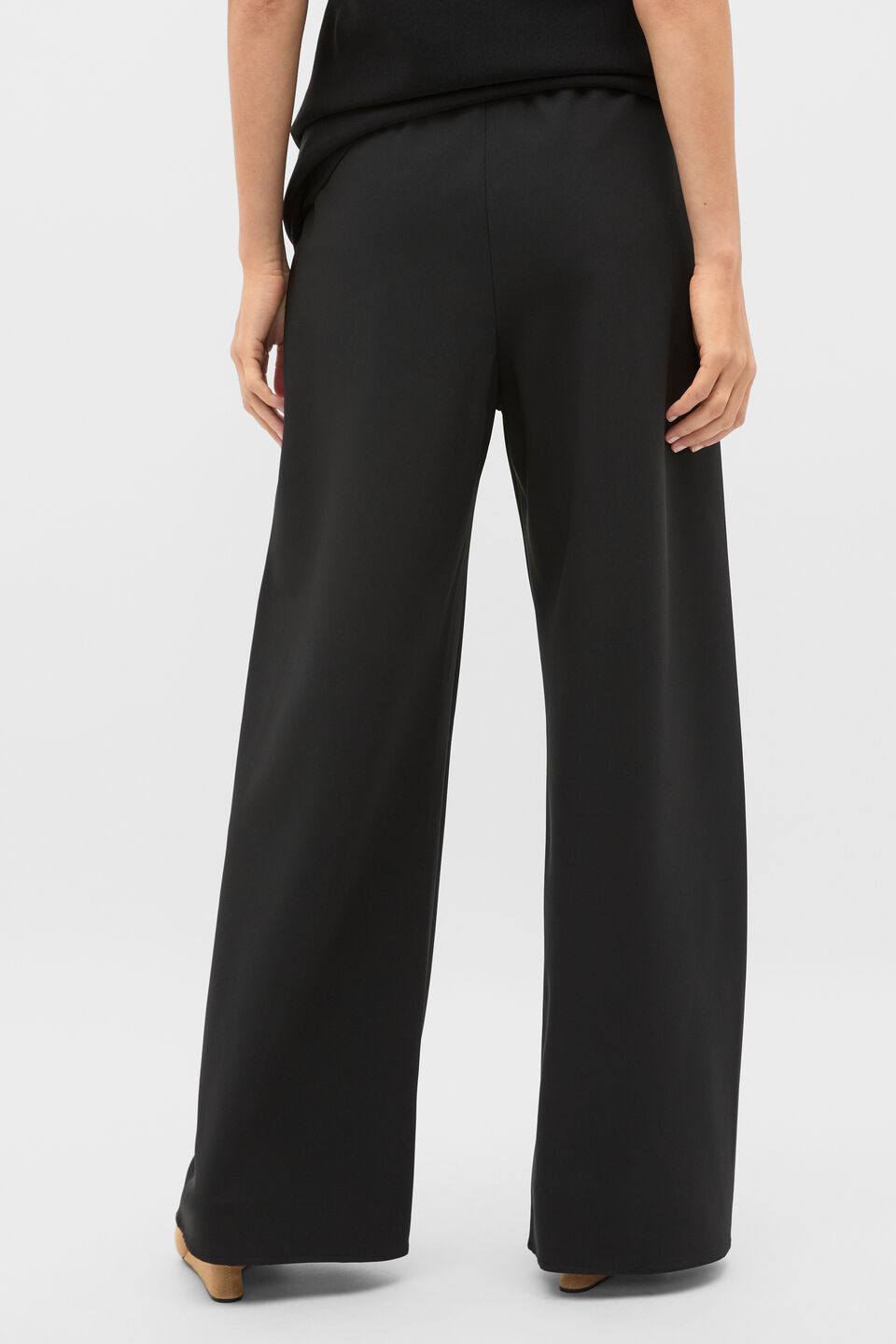 Easy Wide Leg Pant  Black
