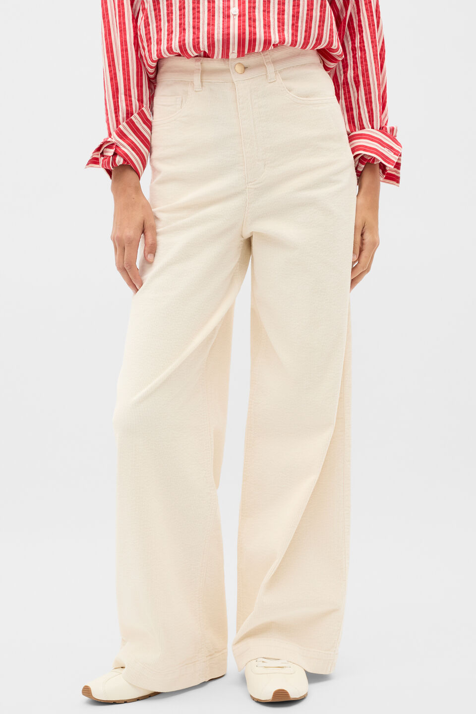 Corduroy Pant  Coconut Cream