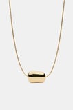 Pebble Necklace  Gold  hi-res