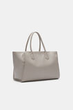 Softly Structured Leather Tote  Slate  hi-res