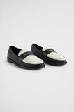 Kendall Leather Penny Loafer  Midnight Bone  hi-res