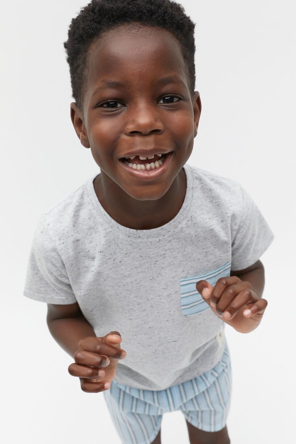 Stripe Pocket Pyjama  Multi