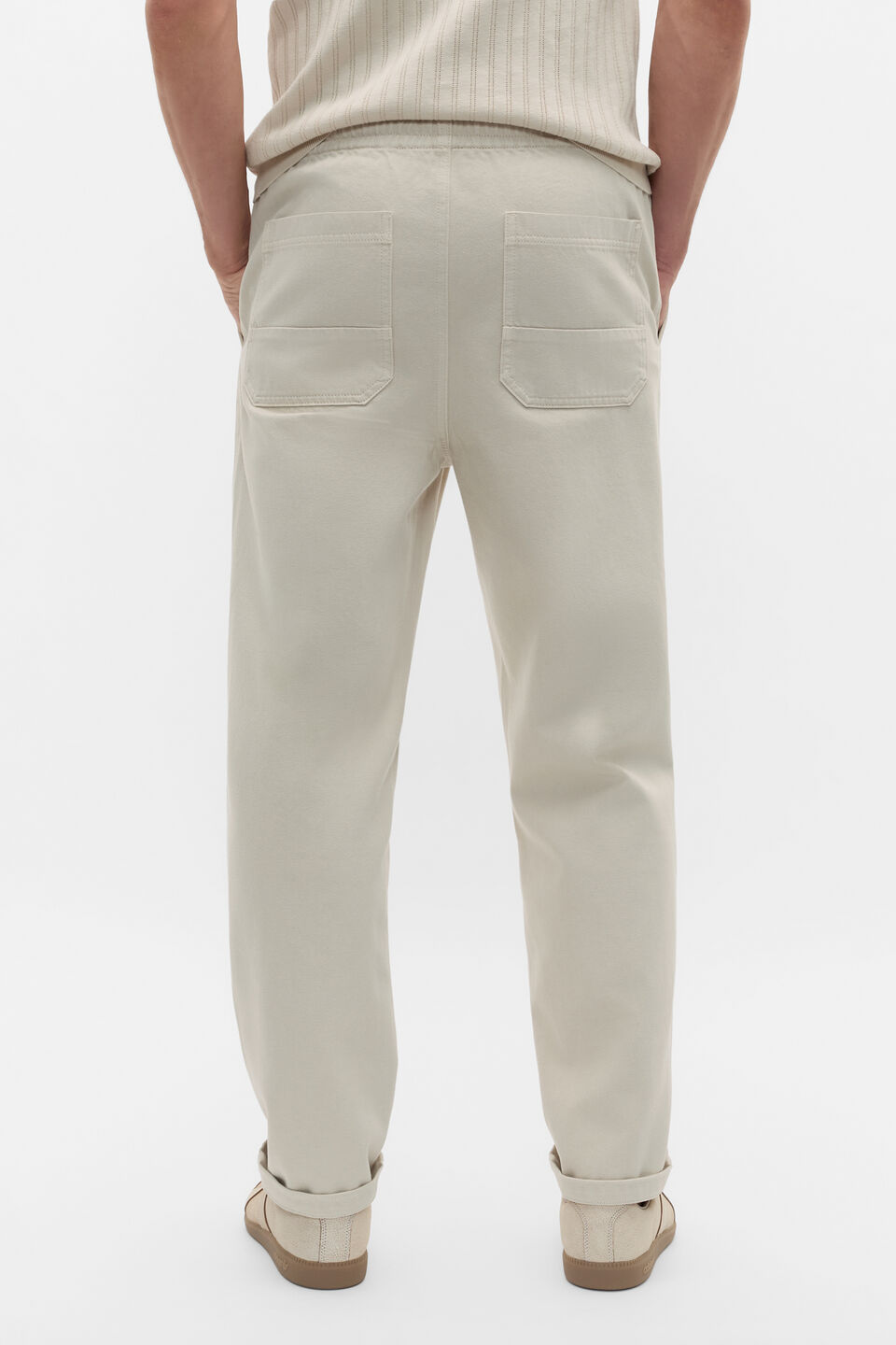 Splice Pocket Pant  Pebble Grey