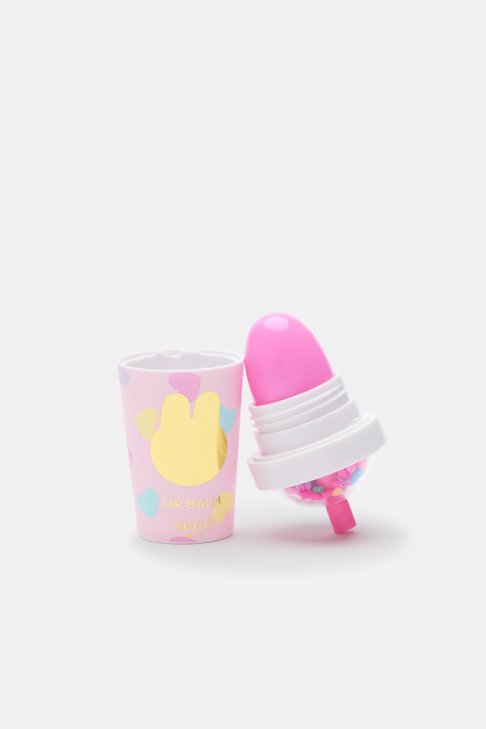 Initial Lip Balm  Bunny