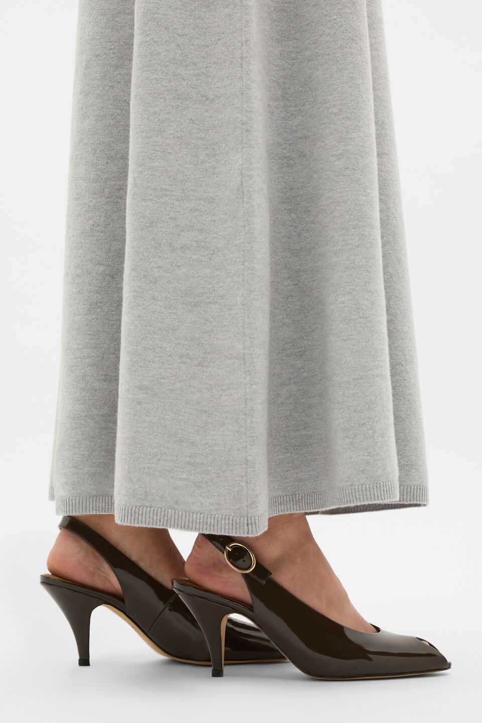 Emery Peep Toe Heel  Chocolate