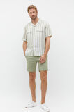 Linen Utility Shirt  Pale Olive Stripe  hi-res