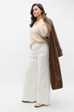  Lofty V Neck Slouch Knit  Latte Marle  hi-res