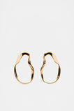 Molten Statement Earring  Gold  hi-res