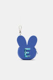 Bunny Silicone Initial Keyring  E  hi-res