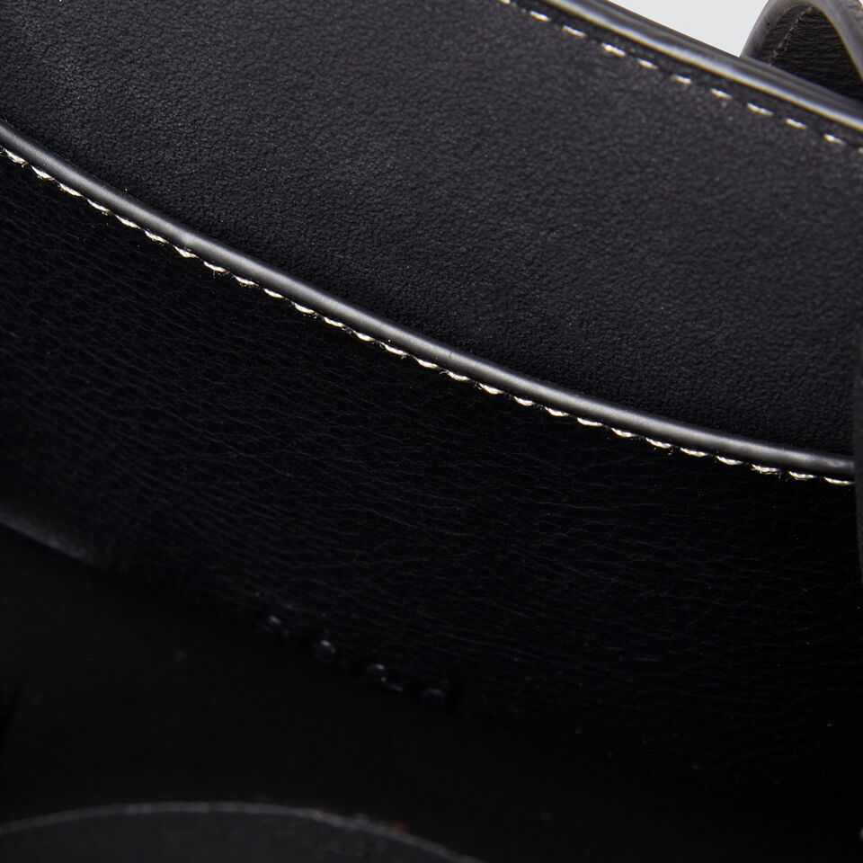 Knot Closure Bucket Bag  